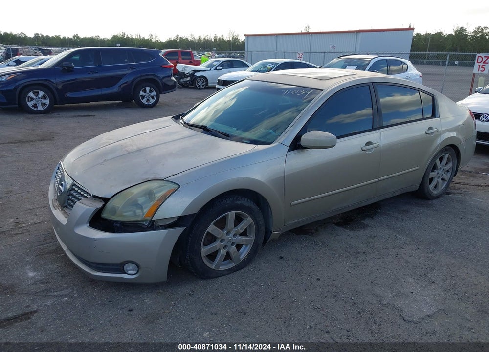 2006 NISSAN MAXIMA 3.5 SL VIN: 1N4BA41E16C836310