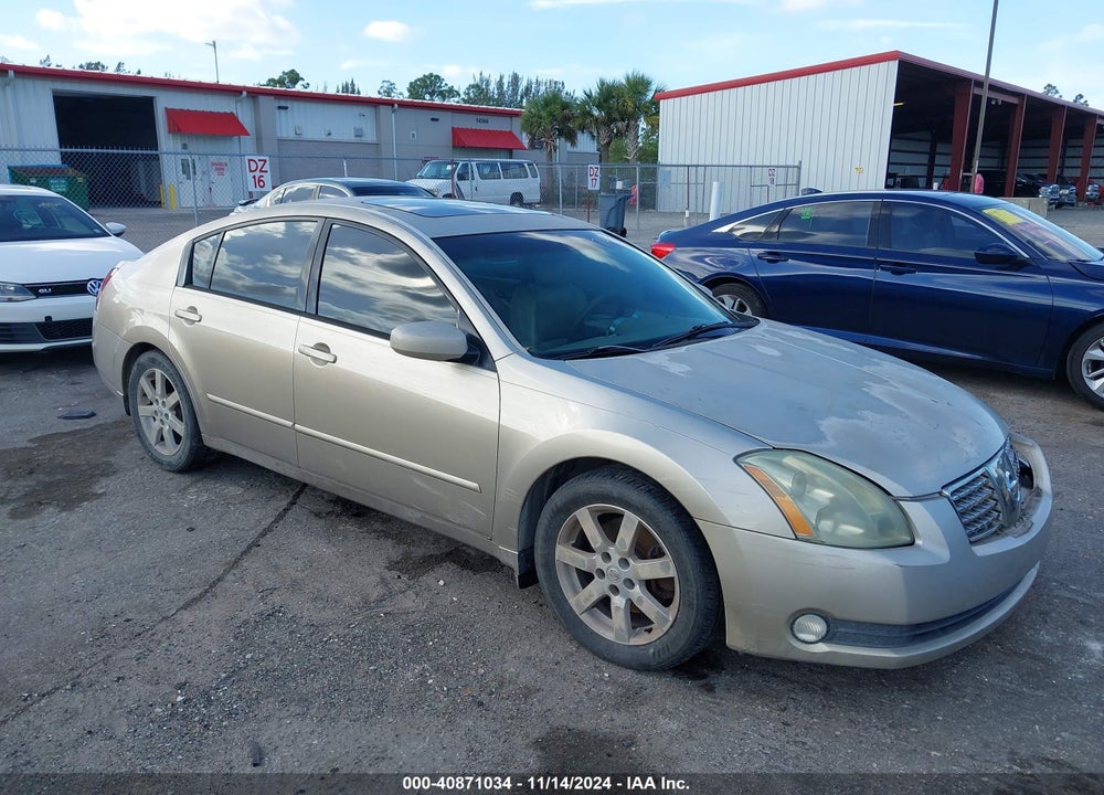 2006 NISSAN MAXIMA 3.5 SL VIN: 1N4BA41E16C836310
