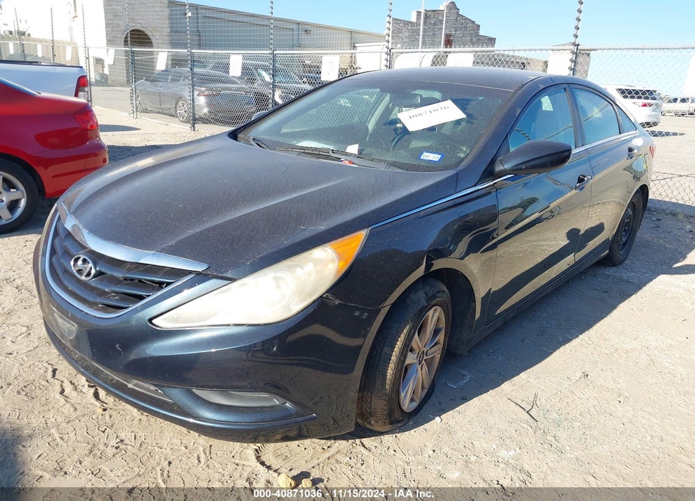2013 HYUNDAI SONATA GLS VIN: 5NPEB4AC3DH681540