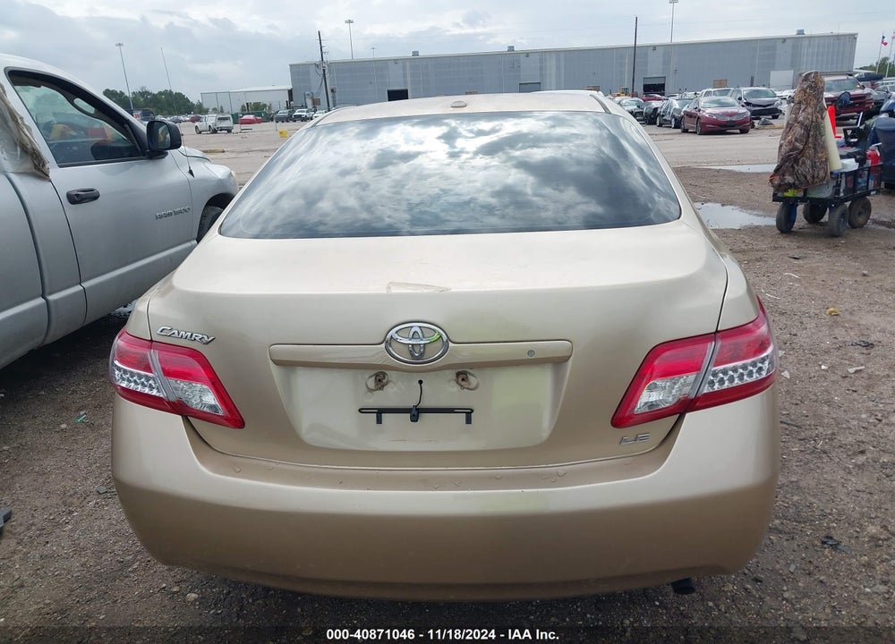 2011 TOYOTA CAMRY LE VIN: 4T1BF3EK5BU166850