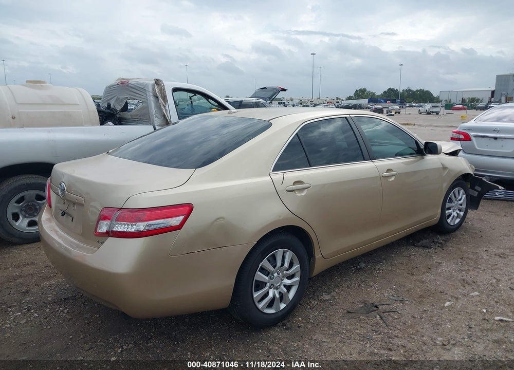 2011 TOYOTA CAMRY LE VIN: 4T1BF3EK5BU166850