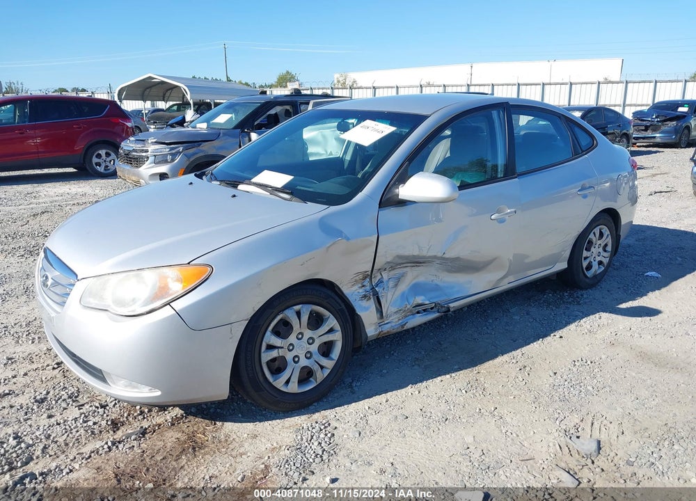 2010 HYUNDAI ELANTRA GLS VIN: KMHDU4AD2AU826532
