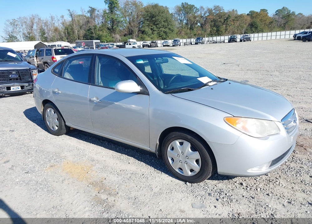 2010 HYUNDAI ELANTRA GLS VIN: KMHDU4AD2AU826532