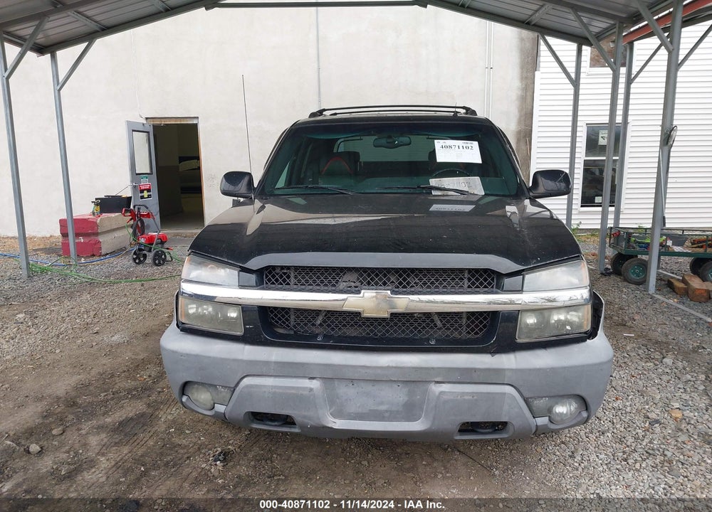 2002 CHEVROLET AVALANCHE 1500 VIN: 3GNEK13T02G126800