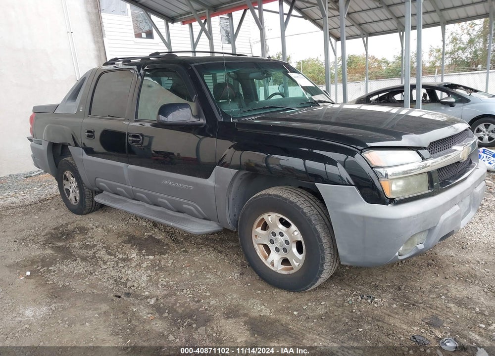 2002 CHEVROLET AVALANCHE 1500 VIN: 3GNEK13T02G126800