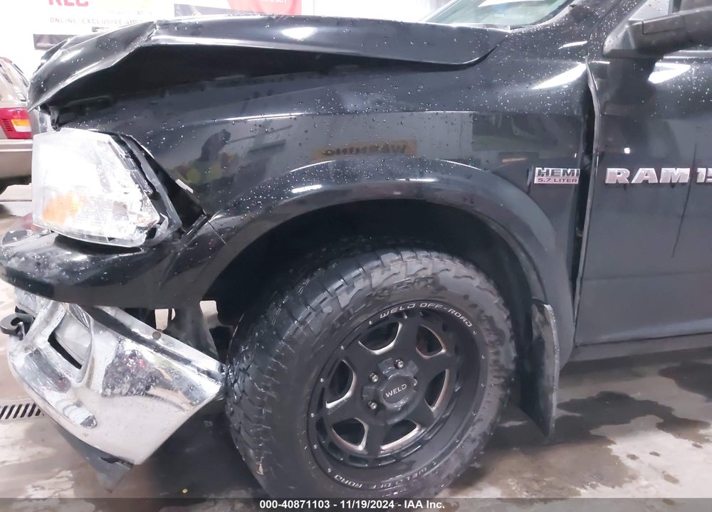2012 RAM 1500 SLT VIN: 1C6RD7LT9CS169069