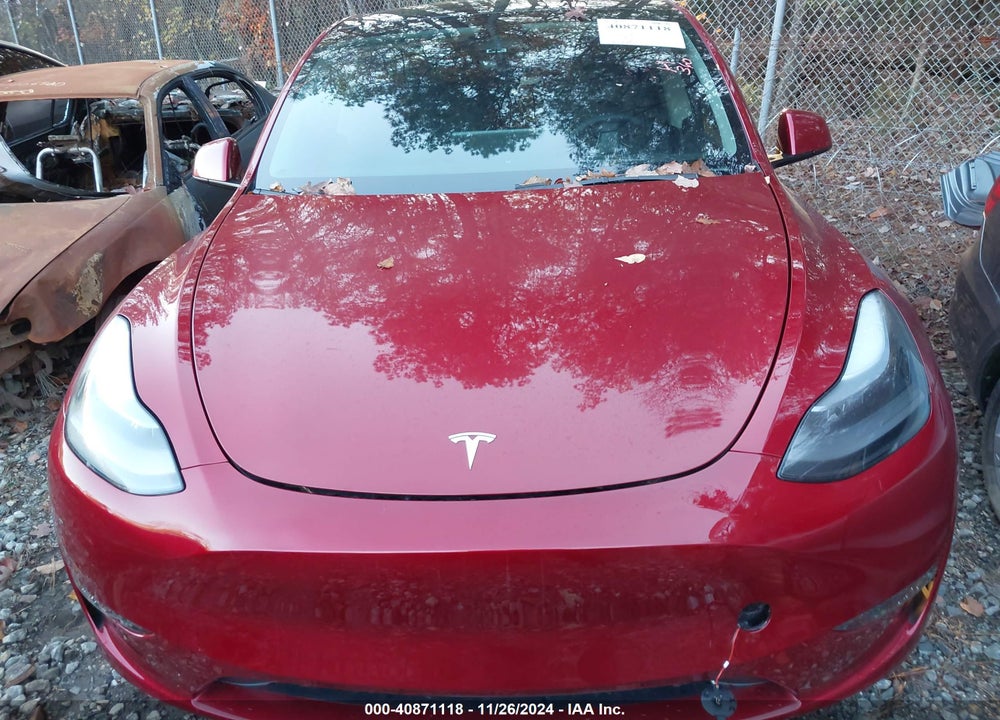 2024 TESLA MODEL Y LONG RANGE DUAL MOTOR ALL-WHEEL DRIVE/RWD VIN: 7SAYGDEDXRA308969