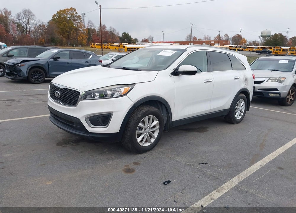 2016 KIA SORENTO 2.4L LX VIN: 5XYPG4A3XGG056946