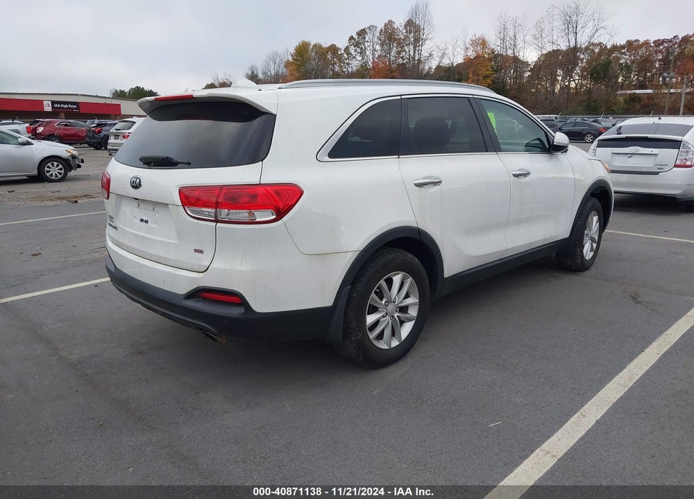 2016 KIA SORENTO 2.4L LX VIN: 5XYPG4A3XGG056946
