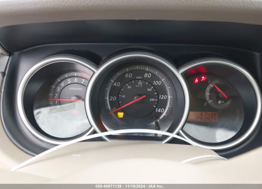 2010 NISSAN VERSA VIN: 3N1BC1CPXAL451801