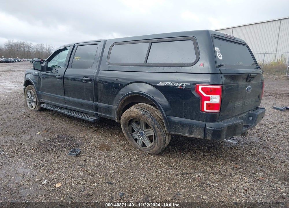 2018 FORD F-150 XLT VIN: 1FTFW1E59JFD63415