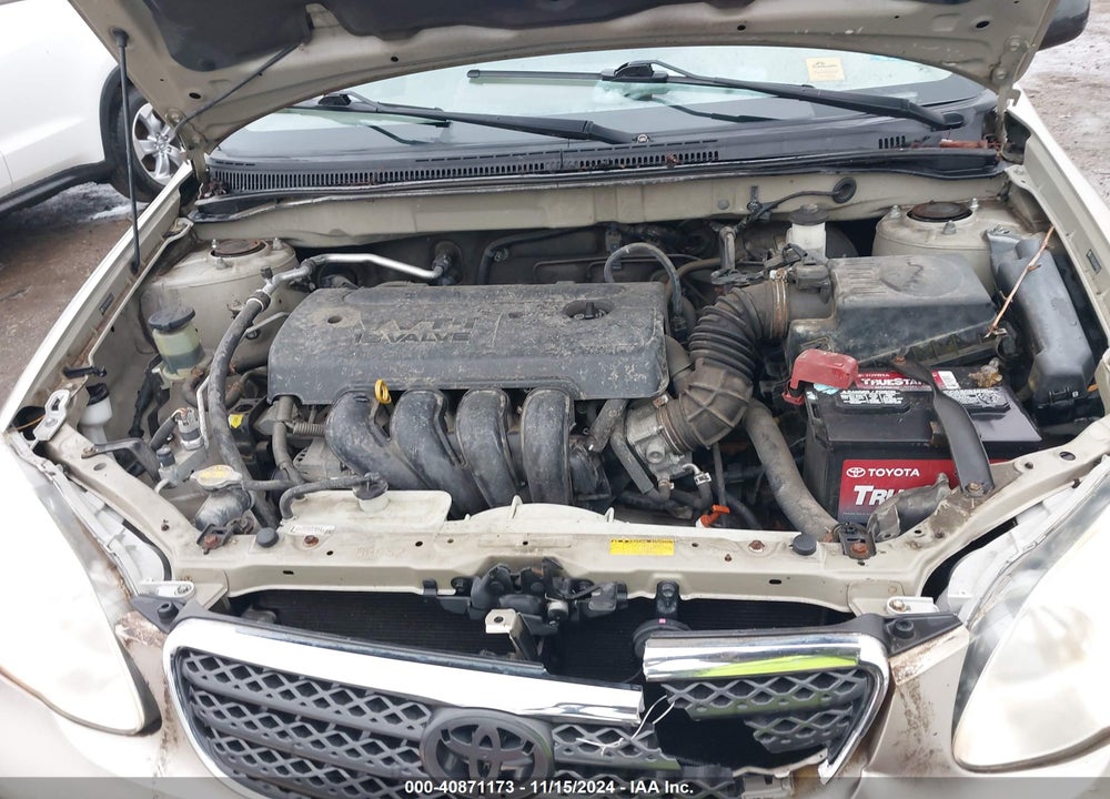 2008 TOYOTA COROLLA CE VIN: 2T1BR32E88C885607