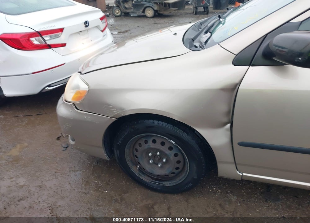 2008 TOYOTA COROLLA CE VIN: 2T1BR32E88C885607
