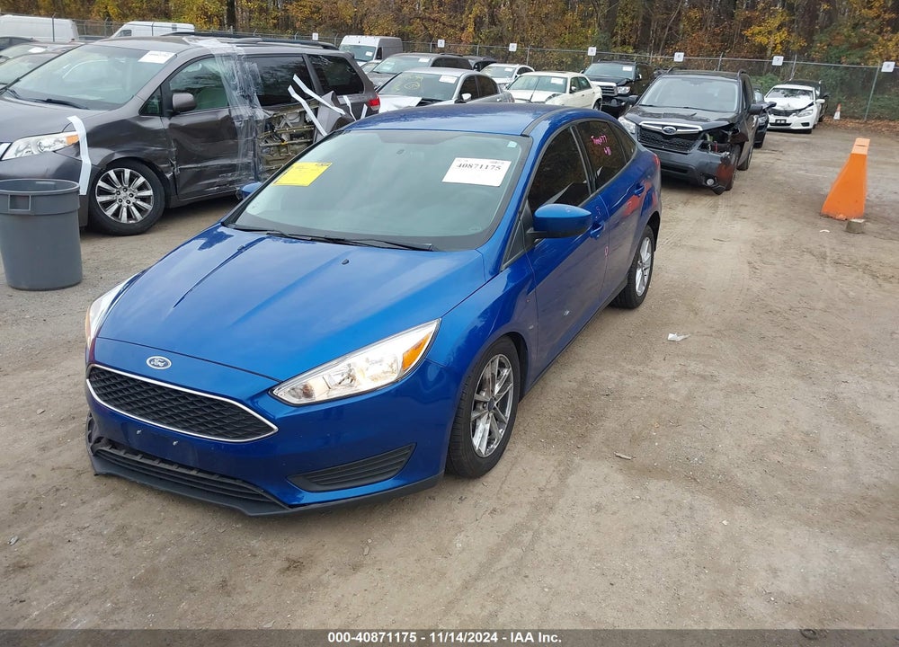 2018 FORD FOCUS SE VIN: 1FADP3F27JL327332