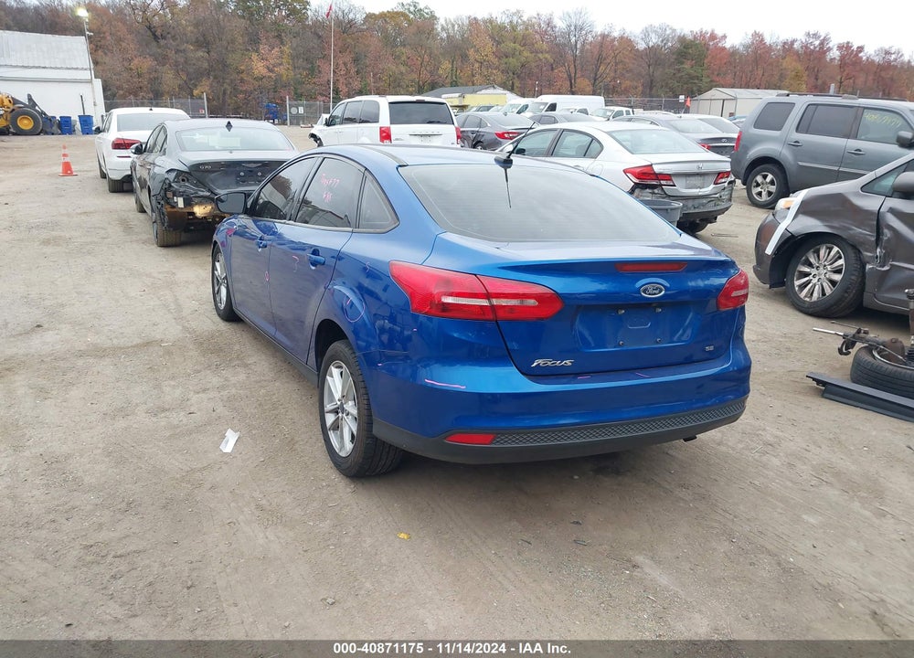 2018 FORD FOCUS SE VIN: 1FADP3F27JL327332