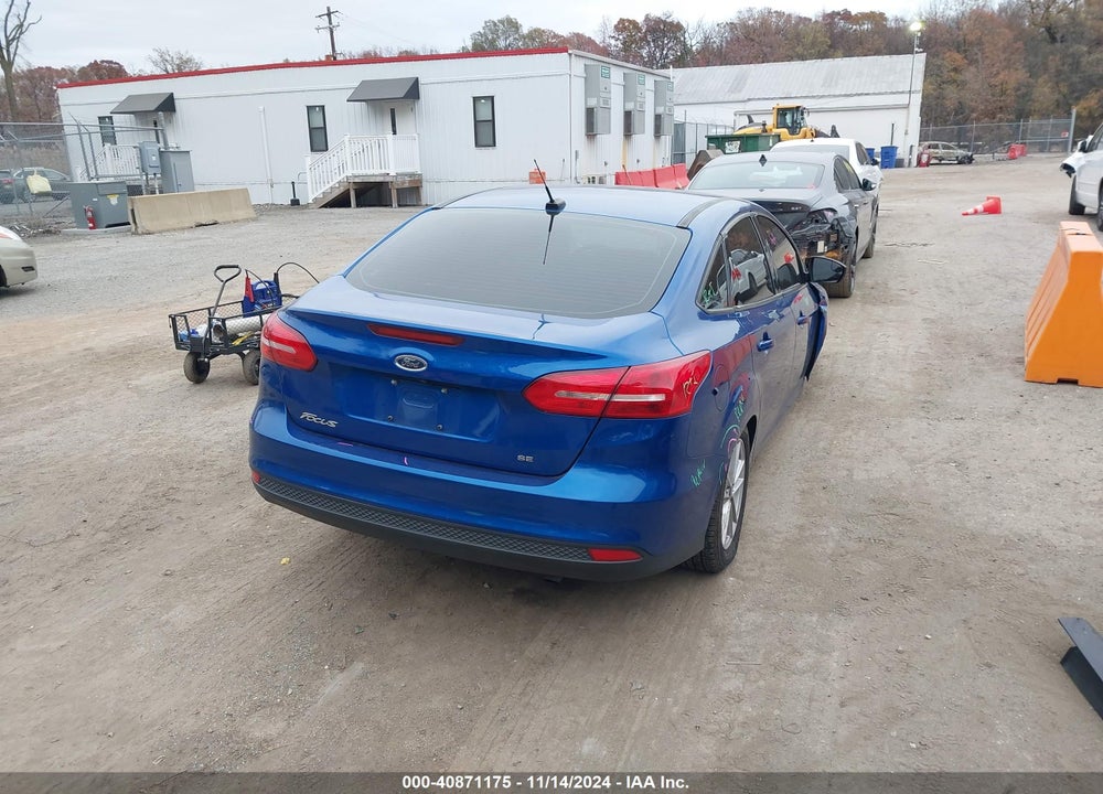 2018 FORD FOCUS SE VIN: 1FADP3F27JL327332