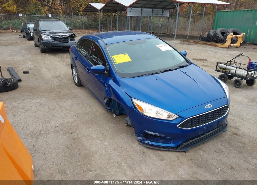 2018 FORD FOCUS SE VIN: 1FADP3F27JL327332