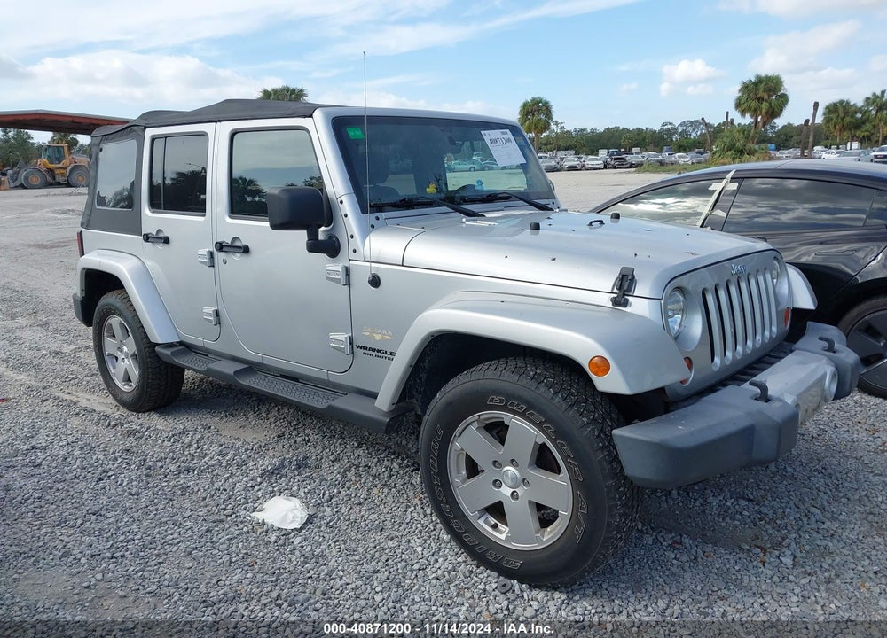 2011 ANGLER JEEP WR UNLIMITED SAHARA VIN: 1J4BA5H15BL548734