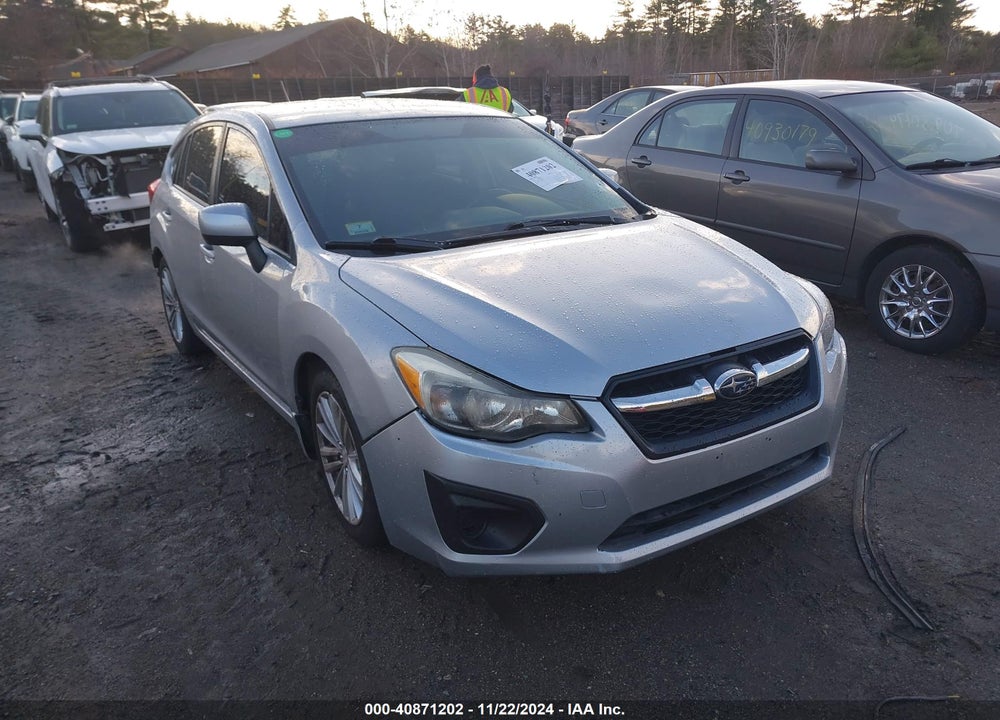 2012 SUBARU IMPREZA VIN: JF1GPAE69CH227356