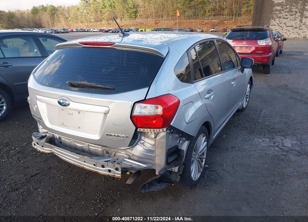 2012 SUBARU IMPREZA VIN: JF1GPAE69CH227356