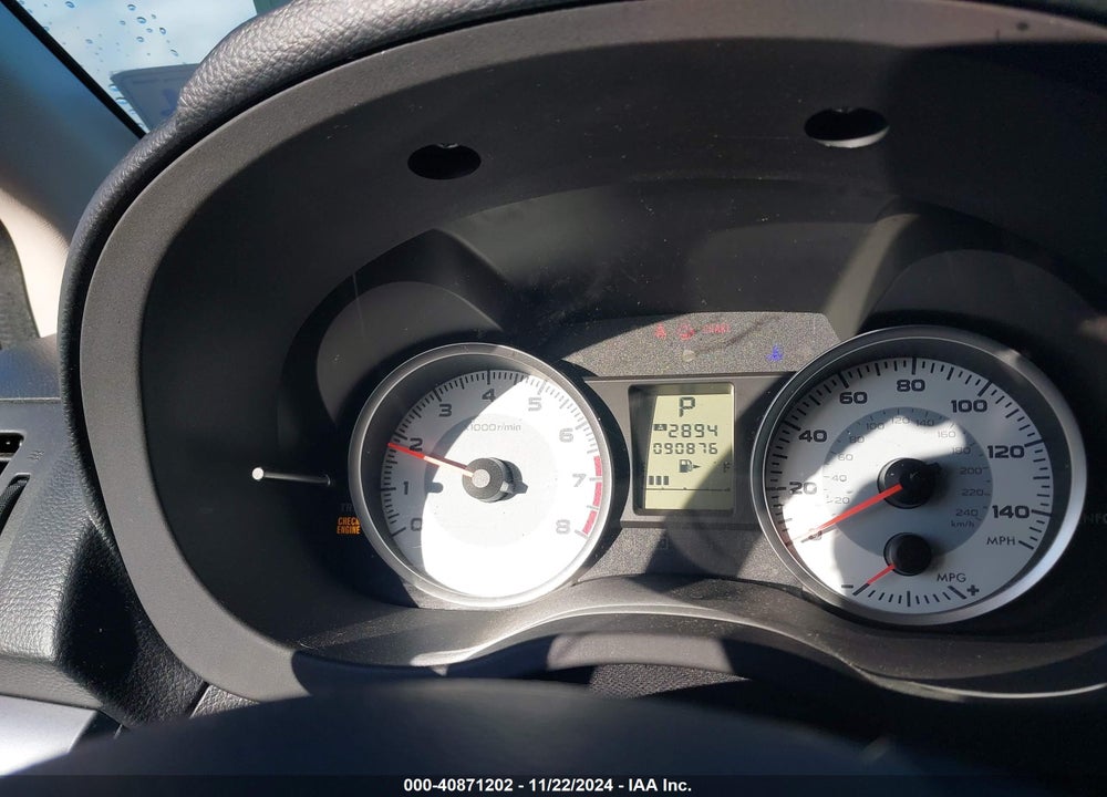 2012 SUBARU IMPREZA VIN: JF1GPAE69CH227356