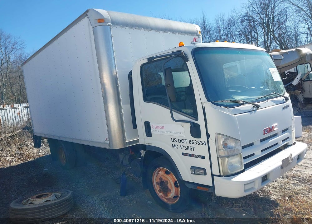 2009 GMC W4500 HD GAS REG VIN: 4KDC4W1N79J800361