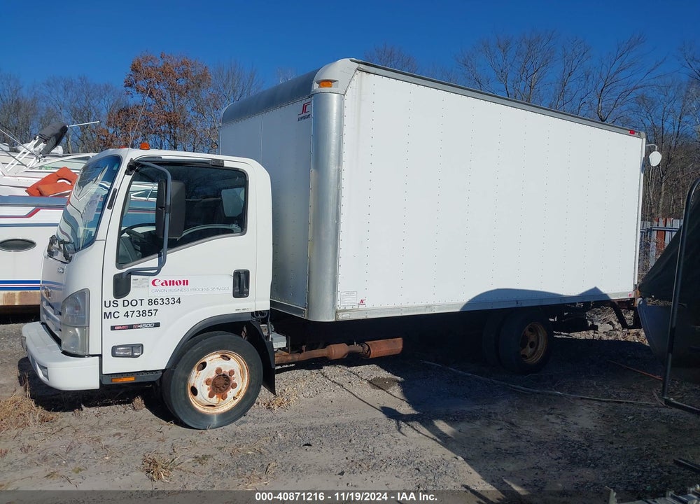 2009 GMC W4500 HD GAS REG VIN: 4KDC4W1N79J800361