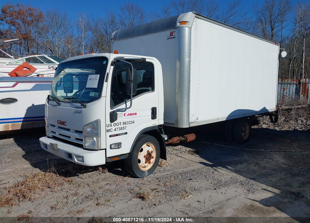 2009 GMC W4500 HD GAS REG VIN: 4KDC4W1N79J800361