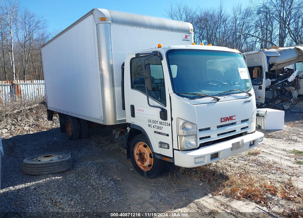 2009 GMC W4500 HD GAS REG VIN: 4KDC4W1N79J800361