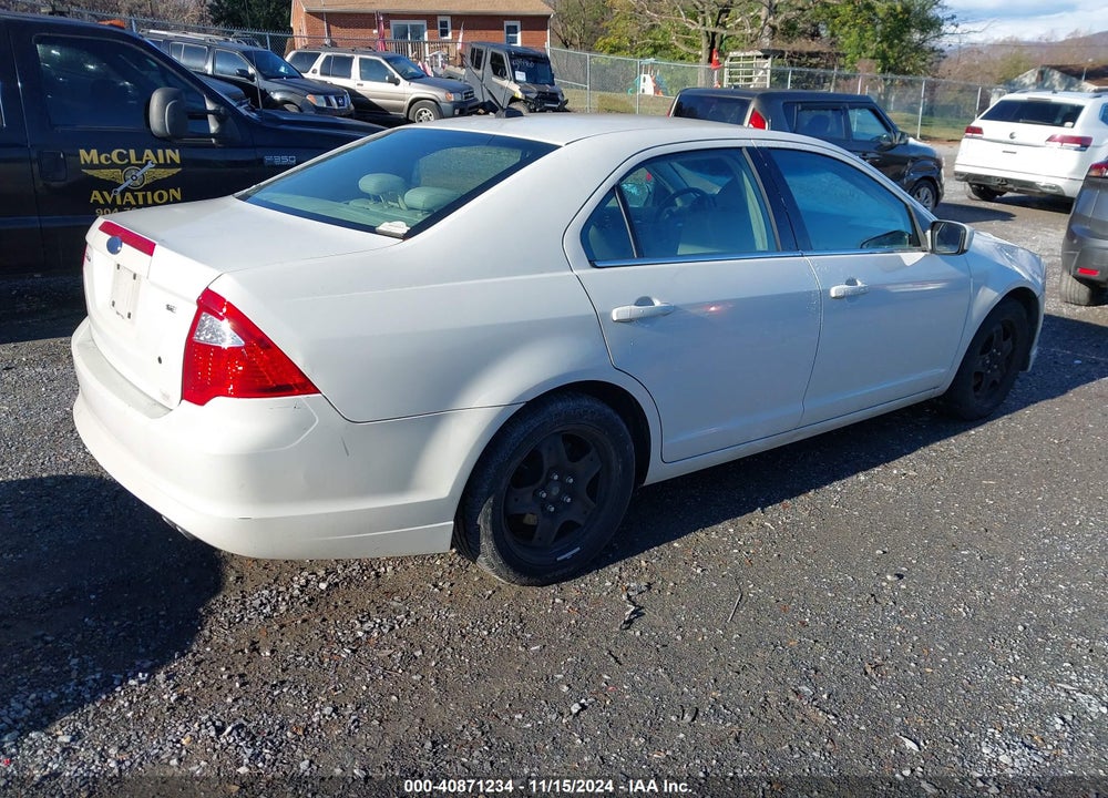 2010 FORD FUSION SE VIN: 3FAHP0HA5AR239756