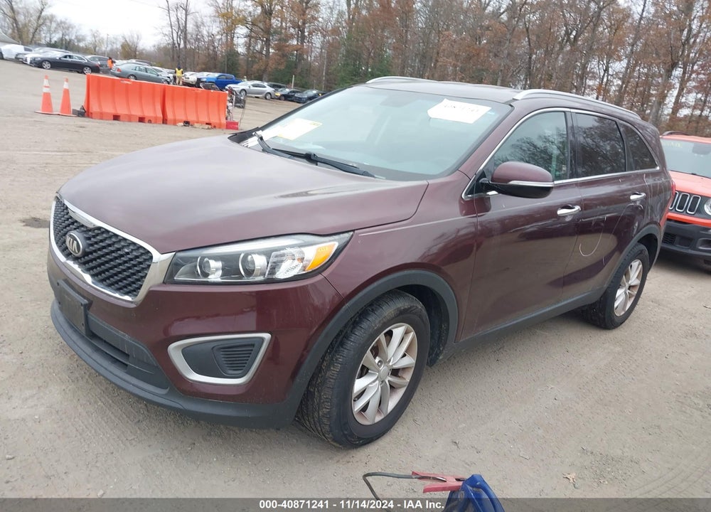 2018 KIA SORENTO 2.4L LX VIN: 5XYPG4A38JG407764