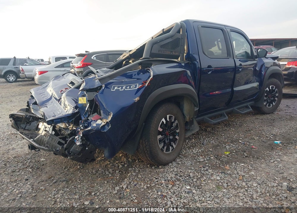 2022 NISSAN FRONTIER PRO-X 4X2 VIN: 1N6ED1EJ2NN627081