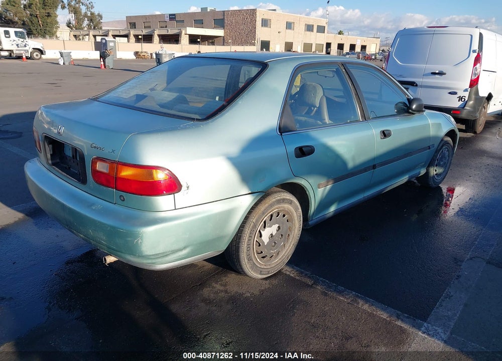 1992 HONDA CIVIC LX VIN: 1HGEG8650NL041450