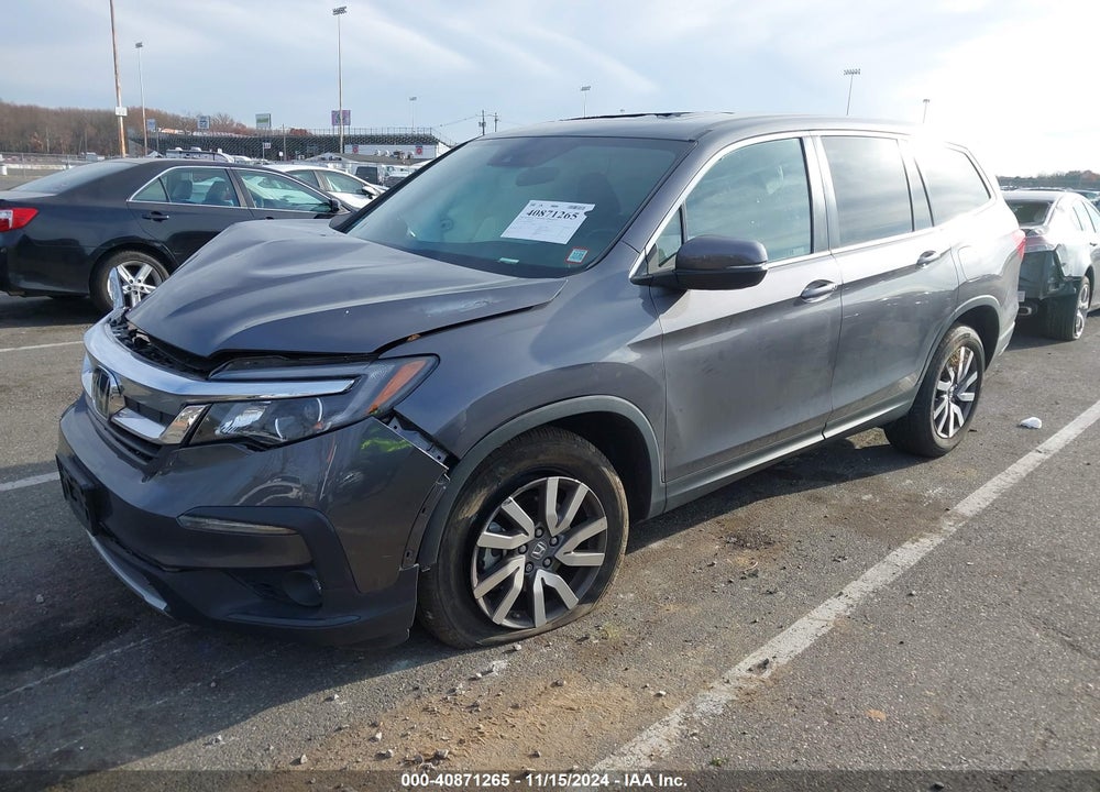 2021 HONDA PILOT AWD EX-L VIN: 5FNYF6H52MB068683
