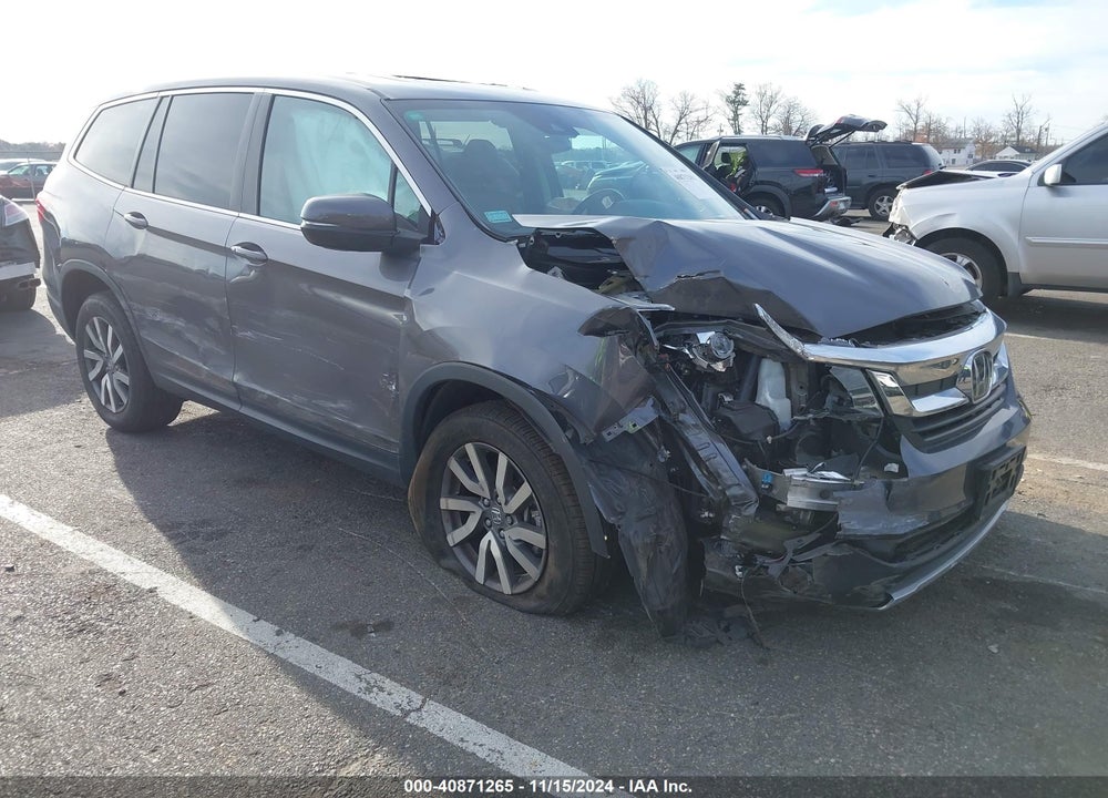 2021 HONDA PILOT AWD EX-L VIN: 5FNYF6H52MB068683