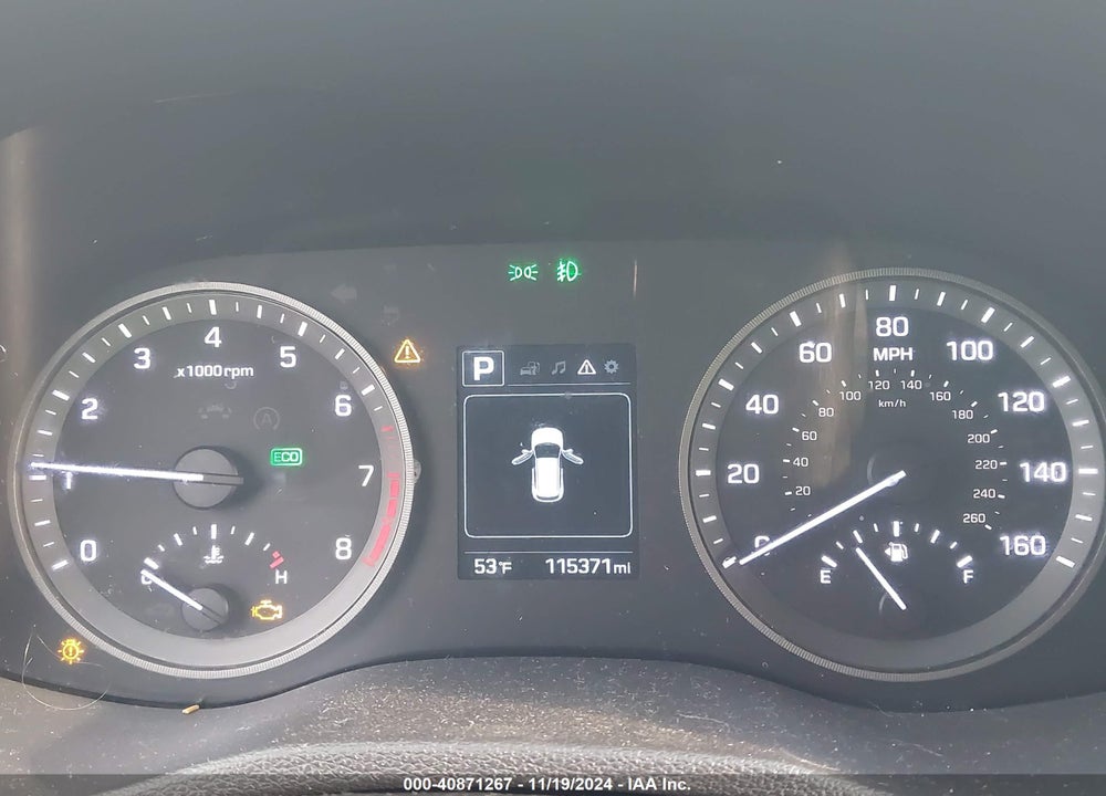 2016 HYUNDAI TUCSON SE VIN: KM8J33A43GU257425