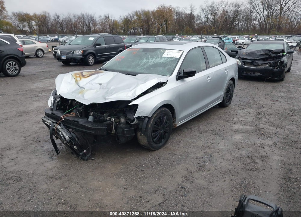 2013 VOLKSWAGEN JETTA 2.0L S VIN: 3VW2K7AJ8DM309816
