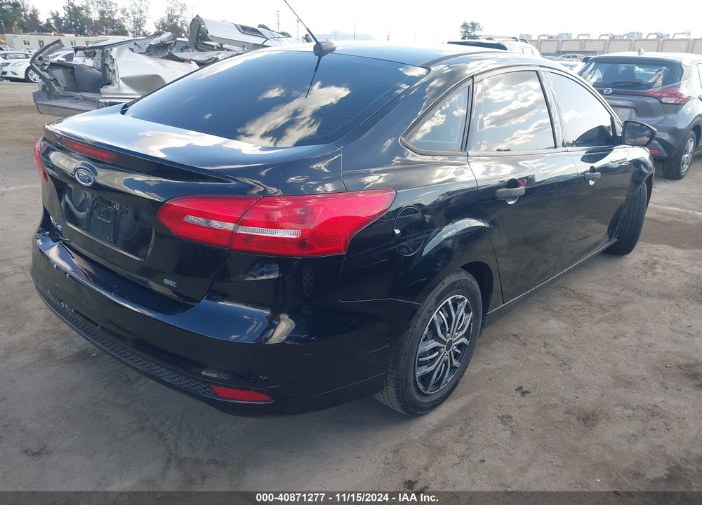 2016 FORD FOCUS S VIN: 1FADP3E23GL391443
