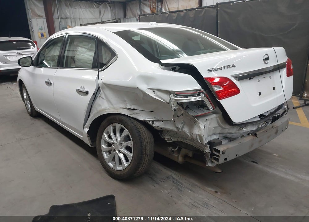 2018 NISSAN SENTRA SV VIN: 3N1AB7AP3JY224795