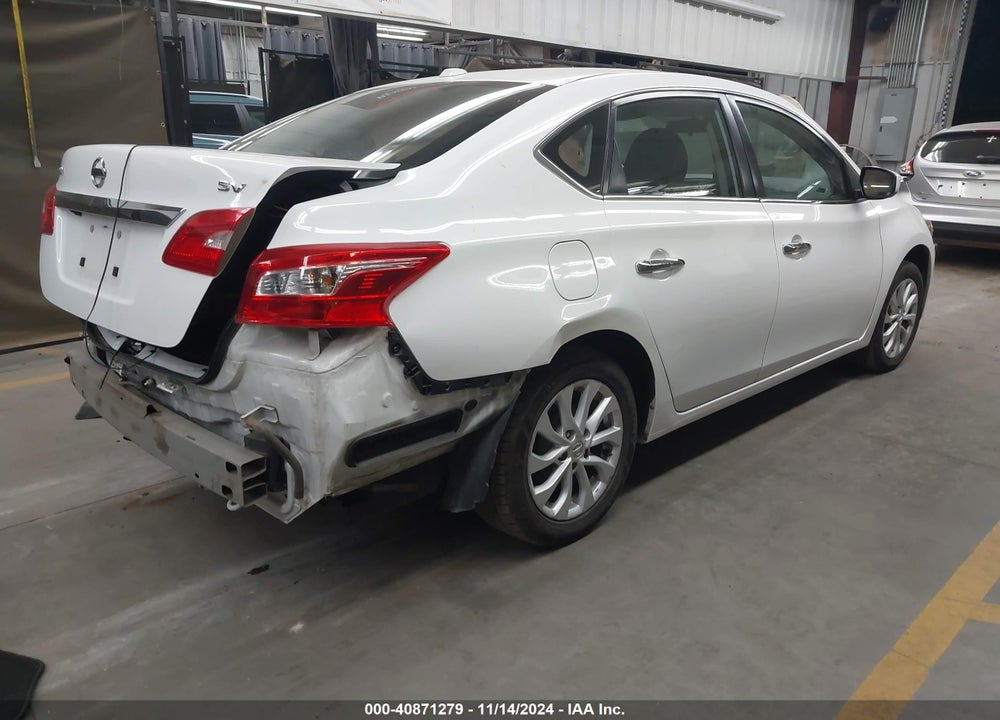 2018 NISSAN SENTRA SV VIN: 3N1AB7AP3JY224795