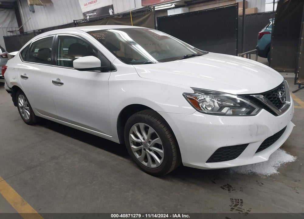 2018 NISSAN SENTRA SV VIN: 3N1AB7AP3JY224795