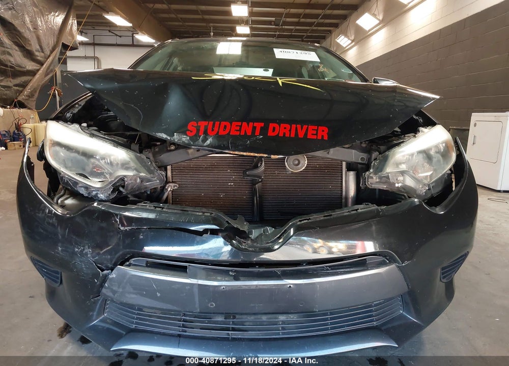 2015 TOYOTA COROLLA LE VIN: 2T1BURHEXFC393120