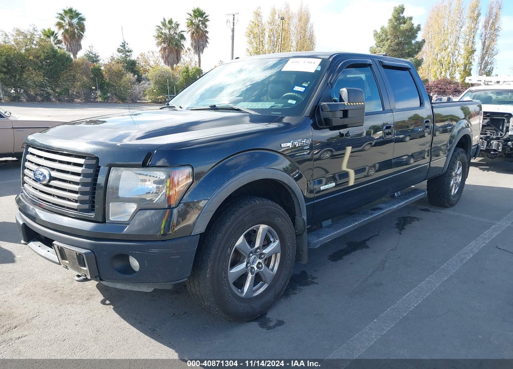 2012 FORD F-150 VIN: 1FTFW1ET9CFB66391