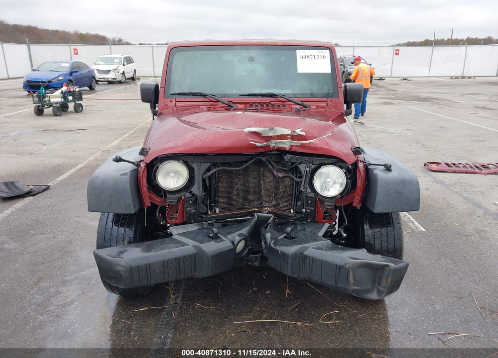 2007 JEEP WRANGLER X VIN: 1J4FA24127L123064