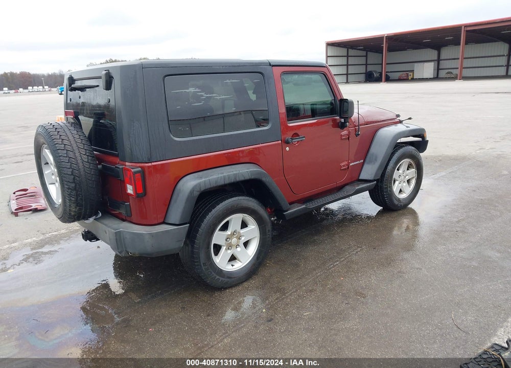 2007 JEEP WRANGLER X VIN: 1J4FA24127L123064