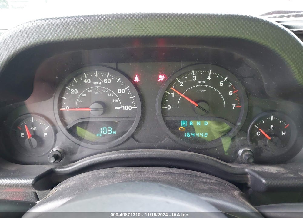 2007 JEEP WRANGLER X VIN: 1J4FA24127L123064