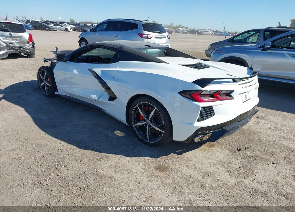 2021 CHEVROLET CORVETTE STINGRAY RWD 3LT VIN: 1G1YC3D47M5106813