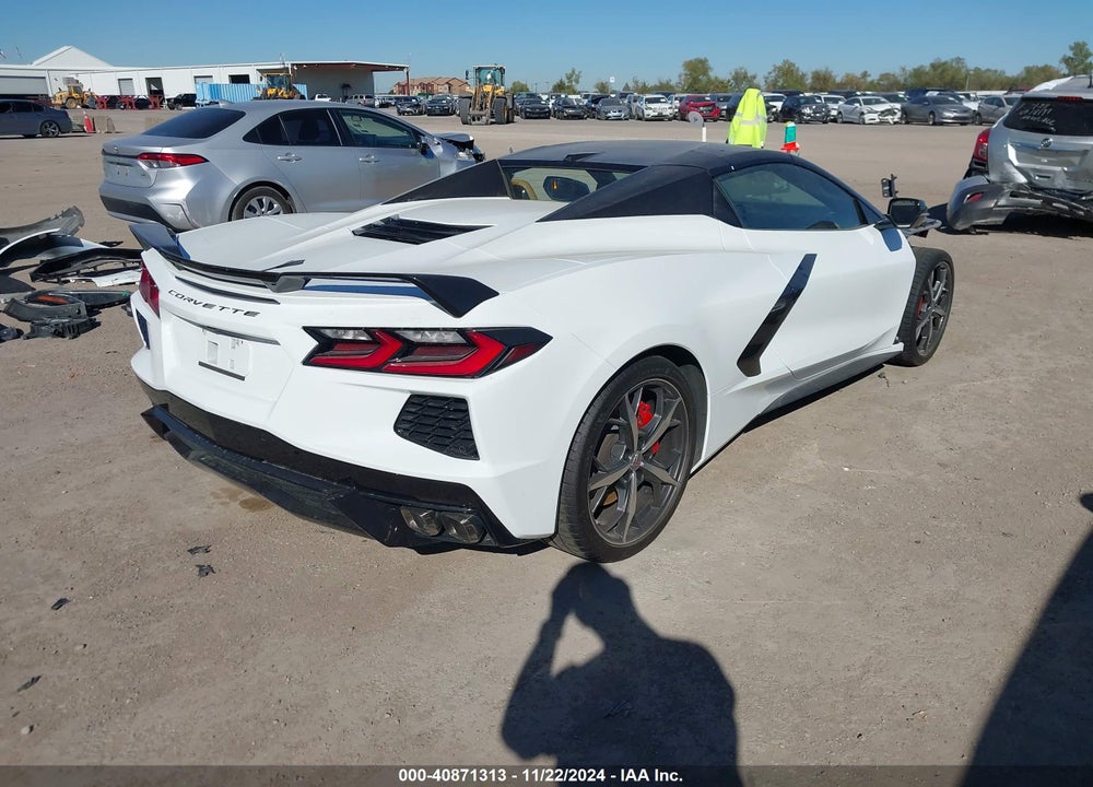 2021 CHEVROLET CORVETTE STINGRAY RWD 3LT VIN: 1G1YC3D47M5106813