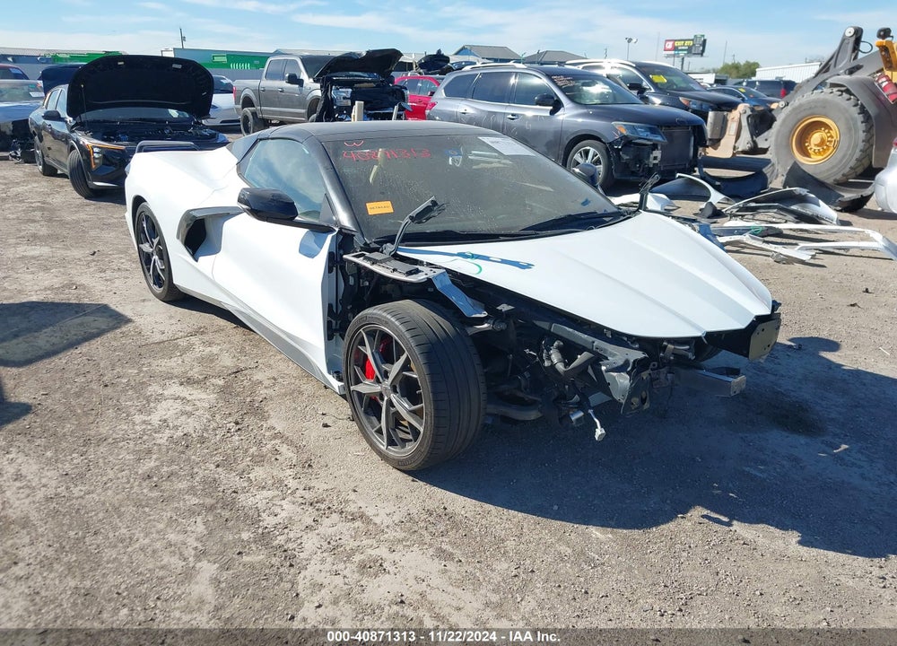 2021 CHEVROLET CORVETTE STINGRAY RWD 3LT VIN: 1G1YC3D47M5106813