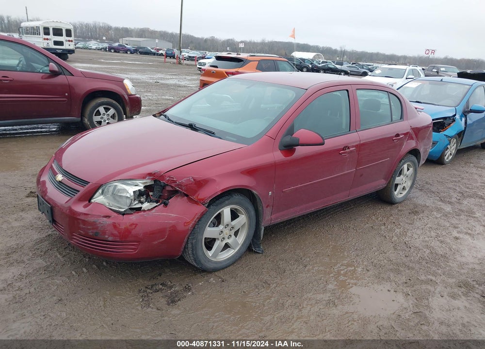 2009 CHEVROLET COBALT LT W/1LT VIN: 1G1AT58H397278844